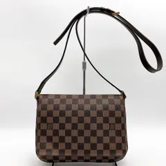 美品 LOUIS VUITTON ルイ・ヴィトン ダミエ ミュゼット・タンゴ ロング