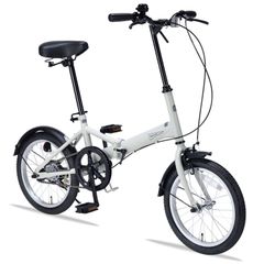 新品未使用】HUMMER ハマー MG-HM16N-WH 折り畳み自転車 白 - メルカリ