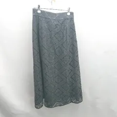 ◇ Θ Techichi テチチ ウエストゴム ロング フレア スカート サイズM ブラック系 レディース E  【1505290007733】