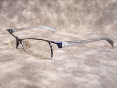ALEXANDER McQUEEN アレキサンダーマックイーン AMQ-5512J スクエア型 メガネ 眼鏡 度入り