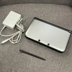 【NPA】Nintendo 3DS LL SPR-001 グレー シルバー