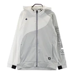 サイズ：M LECOQ GOLF ルコックゴルフ 2023年モデル ジップ ジャケット  グレー系 [240101269427] ゴルフウェア メンズ ストスト