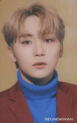 【中古】コレクションカード(男性) SEVENTEEN/SEUNGKWAN(スングァン)/CD「JAPAN 3RD SINGLE『ひとりじゃない』」Loppi・HMV特典オリジナルスペシャルフォトカード