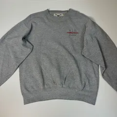 AA80【OARSMAN】刺繍スウェット【メンズM】グレー AA80【OARSMAN】刺繍スウェット【メンズM】グレー