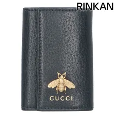 【美品】グッチ　6連 キーケース アニマリエ ビー　蜂　 ブラック 税込) 【美品】GUCCI グッチ アニマリエ 蜂金具 6連キーケース