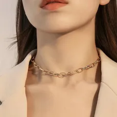 チェーンチョーカーネックレス