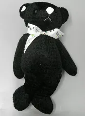 【中古】ぬいぐるみ クマ(ブラック) ぬいぐるみ(M) 「幸せを呼ぶくまさん Chic」