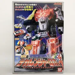 特捜戦隊デカレンジャー　DX超特捜合体　スーパーデカレンジャーロボ　シール未使用 特捜戦隊デカレンジャー 超特捜合体 DXスーパーデカレンジャー