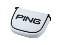 ピン Ping Tyne 4 ブラック/ホワイトレザーマレットパターヘッドカバー ピン Ping Tyne 4 ブラック/ホワイトレザーマレットパターヘッドカバー