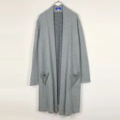 ブルーレーベル クレストブリッジ ウール混 ロングカーディガン