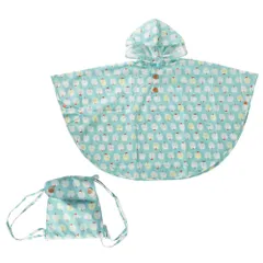 ☆ リンゴ ☆ kukka hippo クッカヒッポ レインポンチョ 90cm レインコート ポンチョ キッズ クッカヒッポ 90cm 90センチ レインウェア カッパ かっぱ 通園 2歳 梅雨 雨 雨天 おしゃれ こども かわいい 子ども 子供