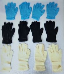 使い捨て手袋3色24枚セット