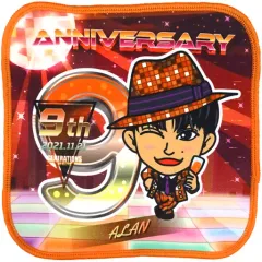 【中古】雑貨 白濱亜嵐 ハンドタオル(動きver.) GENERATIONS 9th ANNIVERSARY オンラインブースグッズ