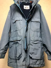 70年代タグU.S.A.製Woolrich希少カラーレイクブルーマウンテンパーカ
