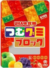 【新品・3営業日で発送】味覚糖 81gつむグミ ブロック【入数:10】