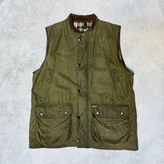 92’y　90‘s　イングランド製　Barbour　バブアー　Westmorland　オイルドベスト