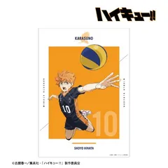 【新品・公式】劇場版ハイキュー!! ゴミ捨て場の決戦 日向翔陽 A3マット加工ポスター 公式グッズ colleize
