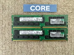 32GB 2枚セット 計64GB SK hynix HMA84GR7AFR4N DDR4 2Rx4 PC4-2666V ECC REG RDIMM サーバー用 メモリ HP 840758-091 [1849] [PT703]