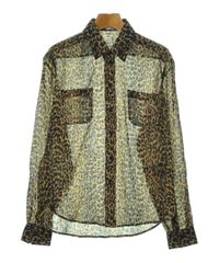 SAINT LAURENTラヴァリエネックジャカードブラウス美品
