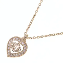  ディオール ネックレス DIORロゴ ハートモチーフ