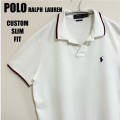 ポロラルフローレン POLO RALPH LAUREN ポロシャツ カスタムスリムフィット メンズ Lサイズ