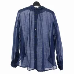 未使用　pas de calais パドカレ　上質ワイドオーバーシャツ　ゆったり 未使用 pas de calais パドカレ 上質ワイドオーバーシャツ