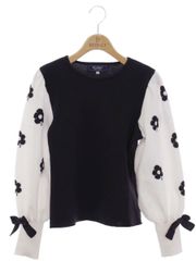 トゥービーシック W5F02-425-09 カーディガン I ブラック フリル ITO5MUMQEZOG TO BE CHIC - トゥービーシック W5F02-425-09 カーディガン Ⅰ