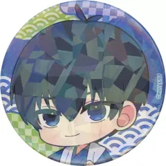 【中古】バッジ・ピンズ 潔世一(ミニキャラ/ホログラム) 「ブルーロック×極楽湯・RAKU SPA エゴイストたちのふろロック トレーディング缶バッジ 館内着Ver.」