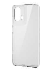 【在庫処分】エレコム moto g24 MOTOROLA ケース カバー ハイブリッドケース ソフト TPU ストラップ ホール 耐衝撃 衝撃吸収 クリア PM-R241HVCKCR