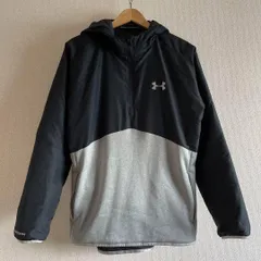 @ アンダーアーマー under armor トップス シャツ パーカー メンズ　men's　グレー　黒　白　長袖　ジャージ