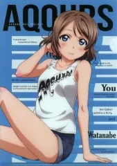 【中古】クリアファイル 渡辺曜 A4クリアファイル 「ラブライブ!サンシャイン!!×R4G」