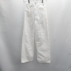 ◇ Θ AZUL BY MOUSSY アズールバイマウジー デニムパンツ サイズXS ホワイト レディース E  【1410290058817】