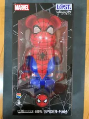 マーベル　ベアブリック　ラストワン　スパイダーマン　400%