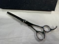 未使用 チャンピオン セニングシザー すきバサミ No6000 ステンレス チャンピオン犬具店