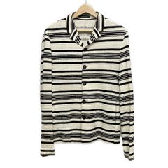 PLST - PLS+T(PLST)(プラステ) 長袖セーター サイズM レディース - 黒 クルーネック/ショート丈/セットアップ用ブラウス付属 PLST - PLS+T(PLST)(プラステ) 長袖セーター サイズM レディース