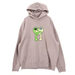 GAP ギャップ Ken Lo ケンロー コラボ プリント 長袖 パーカー L パープル系 メンズ 古着