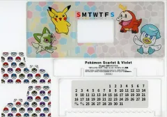 【中古】カレンダー アクリルカレンダー 「Switchソフト ポケットモンスター スカーレット・バイオレット ダブルパック」 Loppi/HMV購入特典