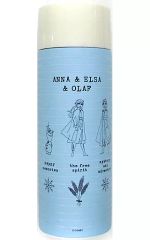 [중고] 머그잔·탕만 아나운서 & 엘사 & 올라프 컴팩트 스테인리스 병 350ml [아나운서와 눈의 여왕 2]