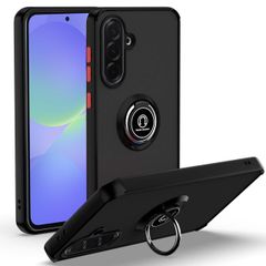 Galaxy A36 5G ケース SC-54F 落下防止 リング 耐衝撃 ハイブリット ケース 【Color】ブラック