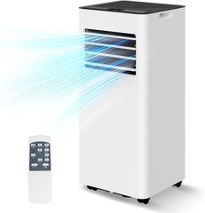 561)【未開封品】スポットエアコン 12畳対応 強力冷風+除湿 省エネ 衣類乾燥 梅雨/部屋干し対応 一体型 キャスター付き リモコン付きスポットクーラー E8
