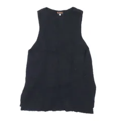 エヴェックス バイ クリツィア EVEX by KRIZIA ニット ベスト ウール ノースリーブ トップス ダークネイビー 40 レディース 