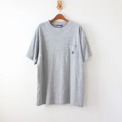 ティンバーランド 90s Tシャツ ポケT グレー M 大きめ（w-5420414）