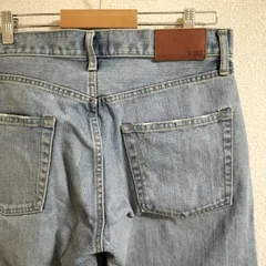 希少★00s OLD UNIQLO 旧タグ デニム パンツ メンズ 31inch S-003 ライトブルー ジーパン ユニクロ オールド ビンテージ レア ブランド古着 USED