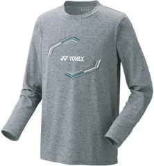 【新品・5営業日で発送】YONEX ヨネックス ユニロングスリーブTシャツ (16709) 色 : グレー サイズ : M 