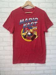 ★最終値下げマリオカート MARIOKART スーパーマリオ マリオ 任天堂 ゲーム キャラクター アニメ プリント Tシャツ