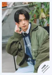 【中古】生写真(STARTO) 少年忍者/織山尚大/上半身/プロフィール写真撮影オフショット2025 第2弾/公式生写真