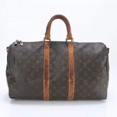 【鑑定済】 キーポル バンドリエール 45 モノグラム ボストンバック Louis Vuitton【キーポル・バンドリエール 45】ボストンバッグ