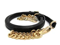 ■美品■ MICHAEL KORS マイケルコース レザー バッグ用 クロスボディ ショルダーストラップ 斜め掛け ブラック系 FM9722