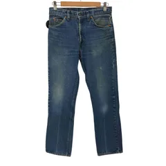 リーバイス Levis 80S MADE IN USA オレンジタブ ボタン裏532 509 テーパードデニムパンツ メンズ  31/31