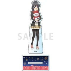 Theatrical animation "Rascal Does Not Dream of Schoolbag Girl" Large acrylic stand Schoolbag Girl Snow ver.